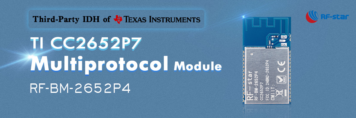 TI CC2652P7 다중 프로토콜 모듈 RF-BM-2652P4