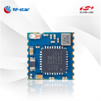 BLE5.3  SiliconLabs EFR32BG22 Module with Chip Antenna