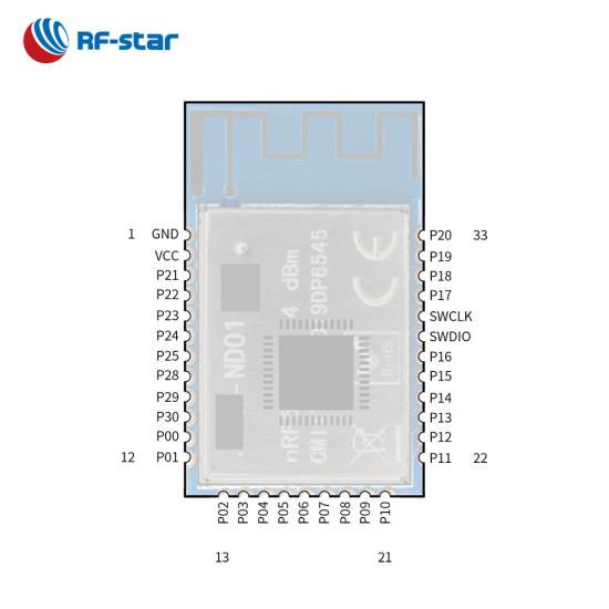 BLE4.2 Module with Nordic nRF51822 Chip RF-BM-ND01