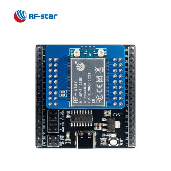 CC1352R Multiprotocol Wireless Module RF-TI1352B1 with Sub-1 GHz and 2.4-GHz bands