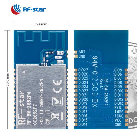 RF-BM-2652P4I CC2652P7 Module with Power Amplifier